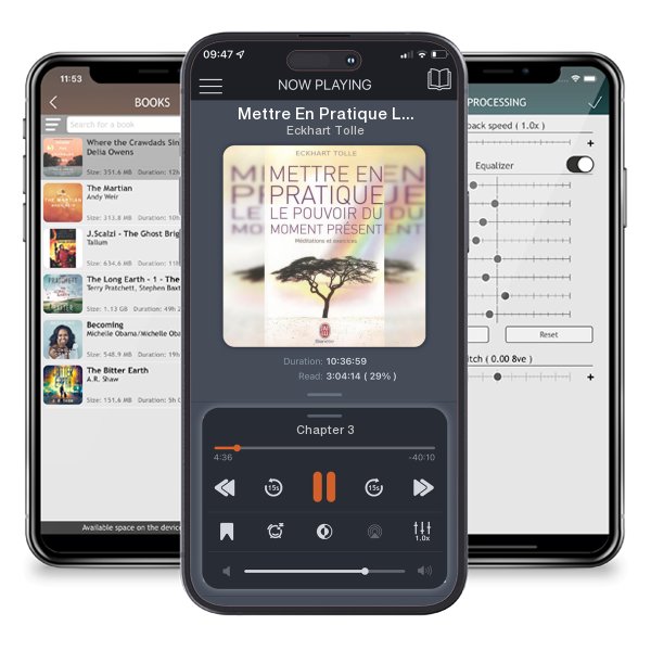Download fo free audiobook Mettre En Pratique Le Pouvoir Du Moment (Bien Etre) by Eckhart Tolle and listen anywhere on your iOS devices in the ListenBook app.