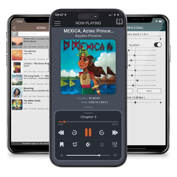 Download fo free audiobook MEXICA, Aztec Princess by Kayden Phoenix and listen anywhere on your iOS devices in the ListenBook app.