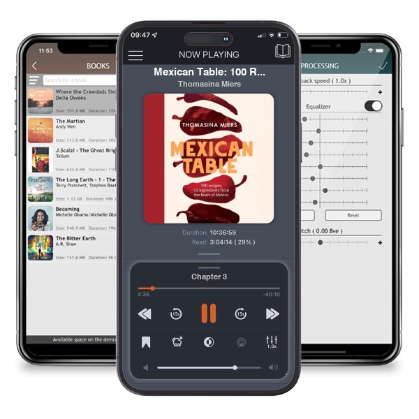 Download fo free audiobook Mexican Table: 100 Recipes, 12 Everyday Ingredients From the Heart of Mexico by Thomasina Miers and listen anywhere on your iOS devices in the ListenBook app.