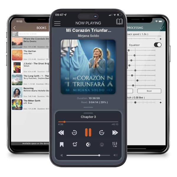 Download fo free audiobook Mi Corazón Triunfará by Mirjana Soldo and listen anywhere on your iOS devices in the ListenBook app.