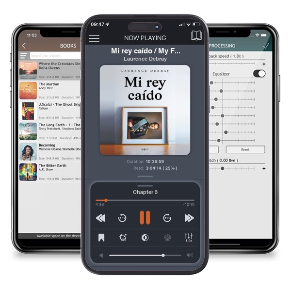 Descargar audiolibro gratis Mi rey caído / My Fallen King by Laurence Debray y escuchar en cualquier lugar en sus dispositivos iOS en la aplicación ListenBook.