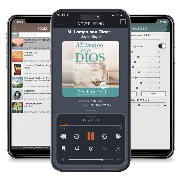 Descargar audiolibro gratis Mi tiempo con Dios: Renuévese en su presencia diariamente by Joyce Meyer y escuchar en cualquier lugar en sus dispositivos iOS en la aplicación ListenBook.