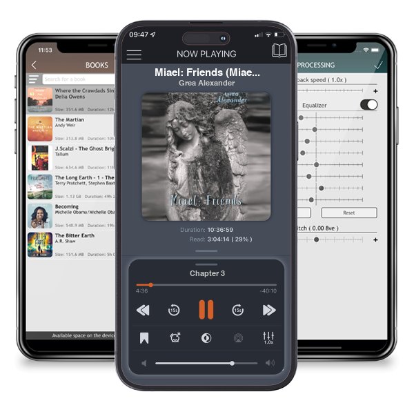 Download fo free audiobook Miael: Friends (Miael #2) by Grea Alexander and listen anywhere on your iOS devices in the ListenBook app.