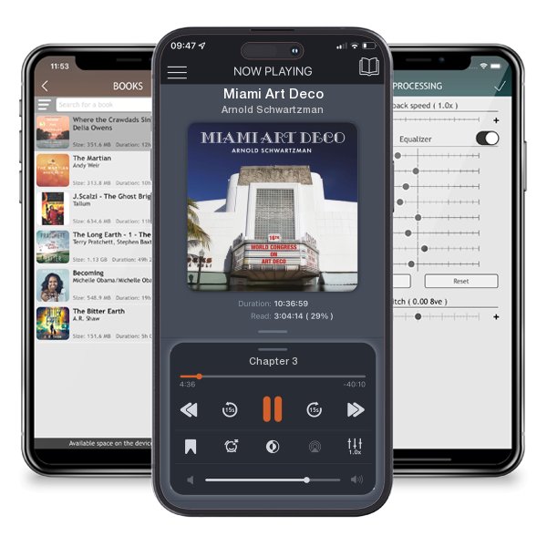 Download fo free audiobook Miami Art Deco by Arnold Schwartzman and listen anywhere on your iOS devices in the ListenBook app.