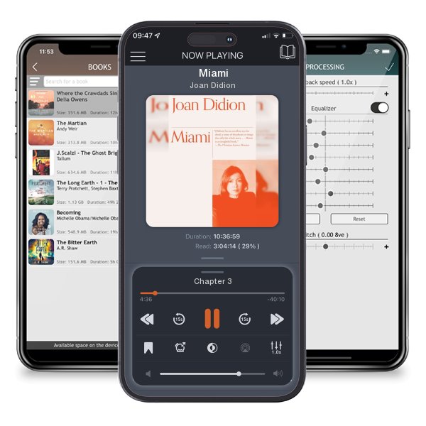 Download fo free audiobook Miami by Joan Didion and listen anywhere on your iOS devices in the ListenBook app.