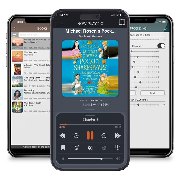 Download fo free audiobook Michael Rosen\'s Pocket Shakespeare by Michael Rosen and listen anywhere on your iOS devices in the ListenBook app.