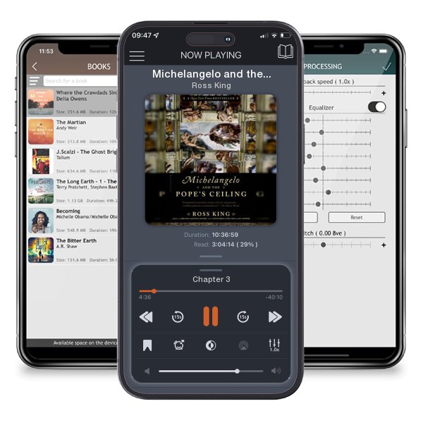 Download fo free audiobook Michelangelo and the Pope's Ceiling by Ross King and listen anywhere on your iOS devices in the ListenBook app.