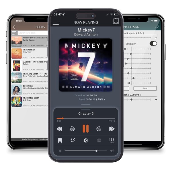 Download fo free audiobook Mickey7 by Edward Ashton and listen anywhere on your iOS devices in the ListenBook app.