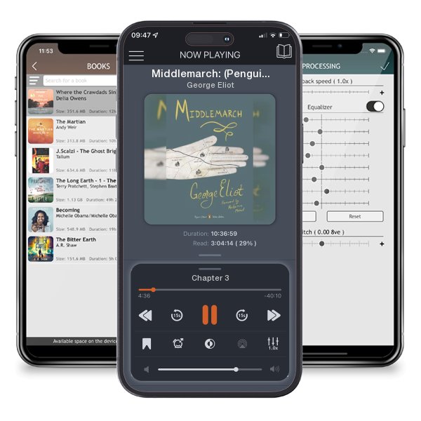 Download fo free audiobook Middlemarch: (Penguin Classics Deluxe Edition) by George Eliot and listen anywhere on your iOS devices in the ListenBook app.