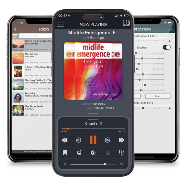 Download fo free audiobook Midlife Emergence: Free Your Inner Fire by Jen Berlingo and listen anywhere on your iOS devices in the ListenBook app.
