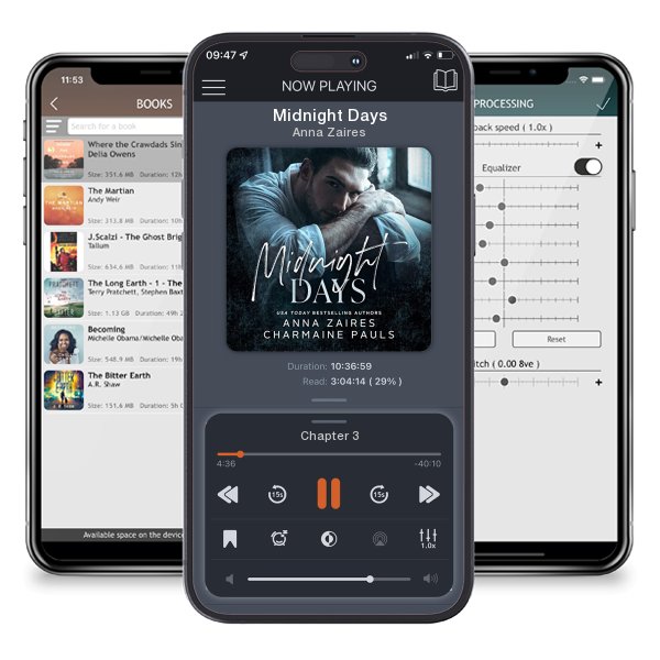 Download fo free audiobook Midnight Days by Anna Zaires and listen anywhere on your iOS devices in the ListenBook app.