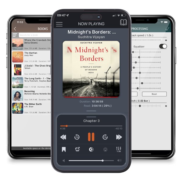 Download fo free audiobook Midnight's Borders: A People's History of Modern India by Suchitra Vijayan and listen anywhere on your iOS devices in the ListenBook app.