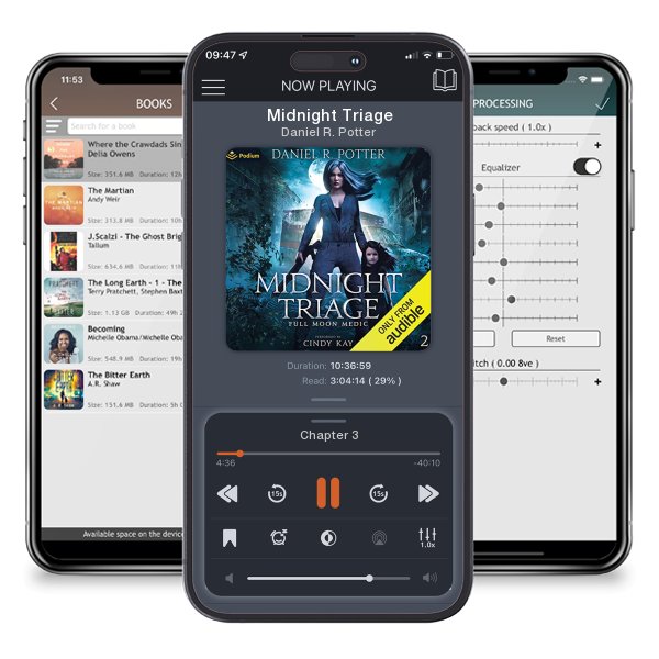 Download fo free audiobook Midnight Triage by Daniel R. Potter and listen anywhere on your iOS devices in the ListenBook app.