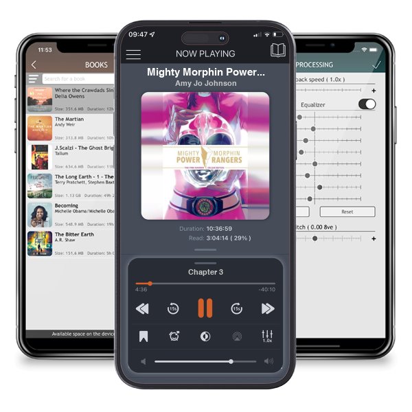 Download fo free audiobook Mighty Morphin Power Rangers: The Pink Ranger Deluxe Edition by Amy Jo Johnson and listen anywhere on your iOS devices in the ListenBook app.