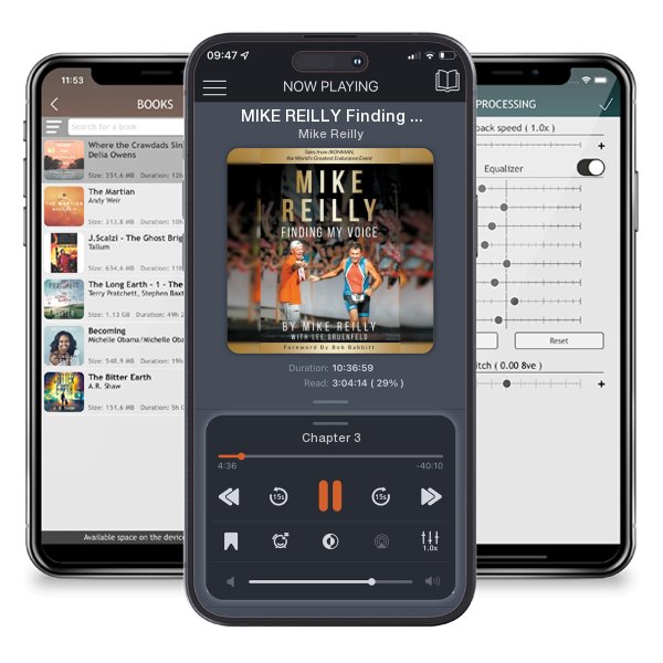 Download fo free audiobook MIKE REILLY Finding My Voice: Tales From IRONMAN, the World's Greatest Endurance Event by Mike Reilly and listen anywhere on your iOS devices in the ListenBook app.