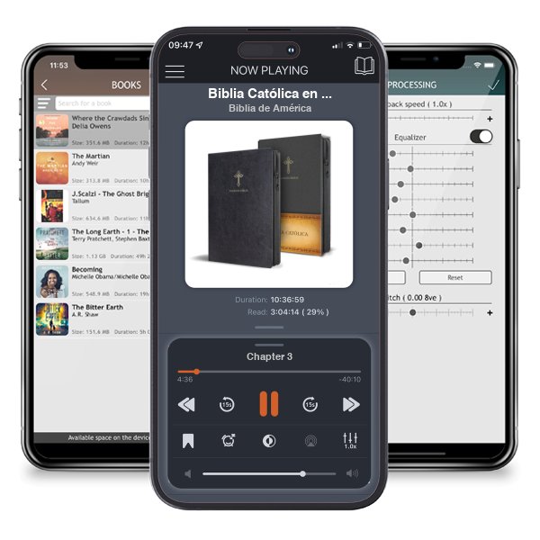 Descargar audiolibro gratis Biblia Católica en español. Símil piel negro, con cremallera, tamaño compacto / Catholic Bible. Spanish-Language, Leathersoft, Black, Zipper Compact by Biblia de América y escuchar en cualquier lugar en sus dispositivos iOS en la aplicación ListenBook.