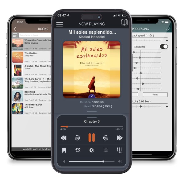 Descargar audiolibro gratis Mil soles esplendidos/ A Thousand Splendid Suns by Khaled Hosseini y escuchar en cualquier lugar en sus dispositivos iOS en la aplicación ListenBook.