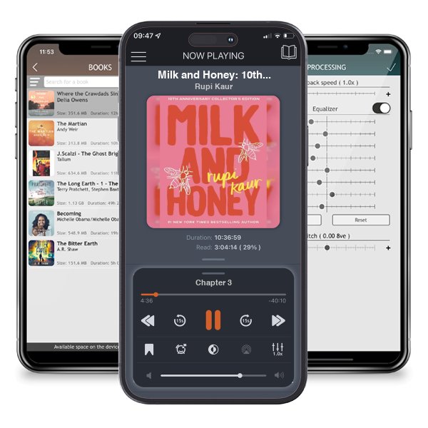 Download fo free audiobook Milk and Honey: 10th Anniversary Collector's Edition by Rupi Kaur and listen anywhere on your iOS devices in the ListenBook app.