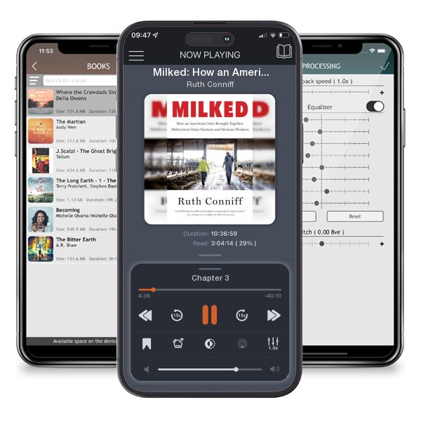 Download fo free audiobook Milked: How an American Crisis Brought Together Midwestern... by Ruth Conniff and listen anywhere on your iOS devices in the ListenBook app.
