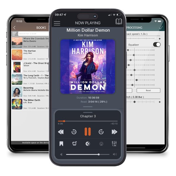 Download fo free audiobook Million Dollar Demon by Kim Harrison and listen anywhere on your iOS devices in the ListenBook app.