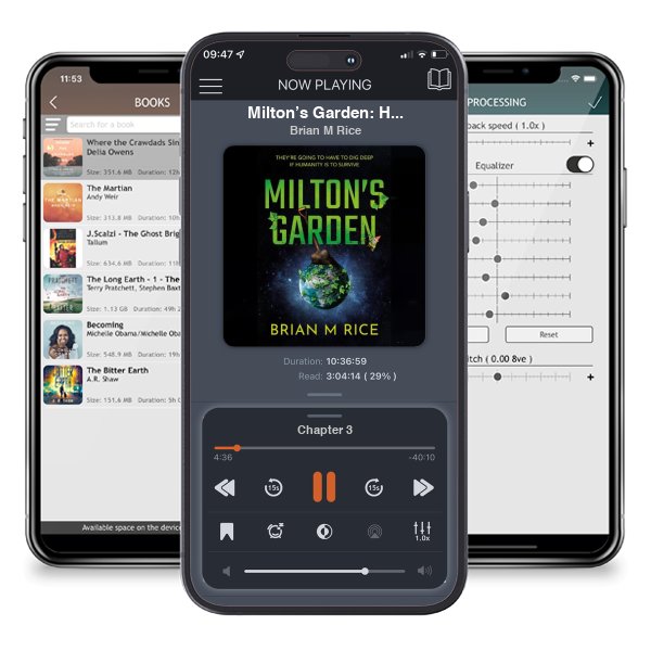 Download fo free audiobook Milton’s Garden: Humanity is toast… by Brian M Rice and listen anywhere on your iOS devices in the ListenBook app.