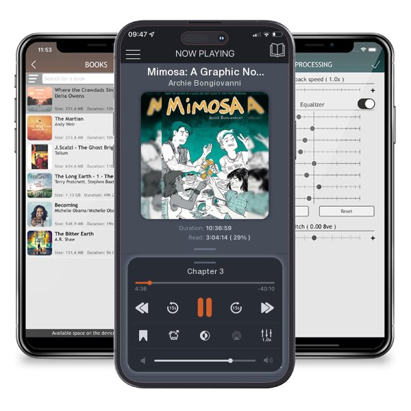 Download fo free audiobook Mimosa: A Graphic Novel by Archie Bongiovanni and listen anywhere on your iOS devices in the ListenBook app.