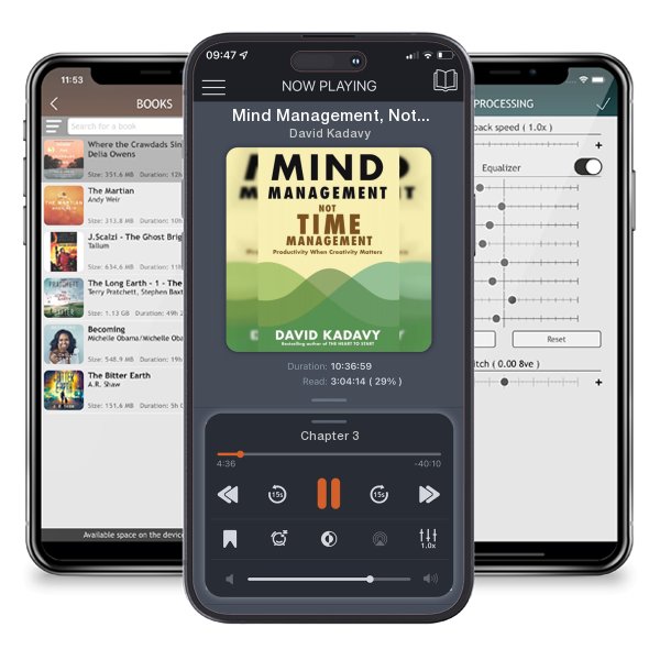 Download fo free audiobook Mind Management, Not Time Management: Productivity When... by David Kadavy and listen anywhere on your iOS devices in the ListenBook app.