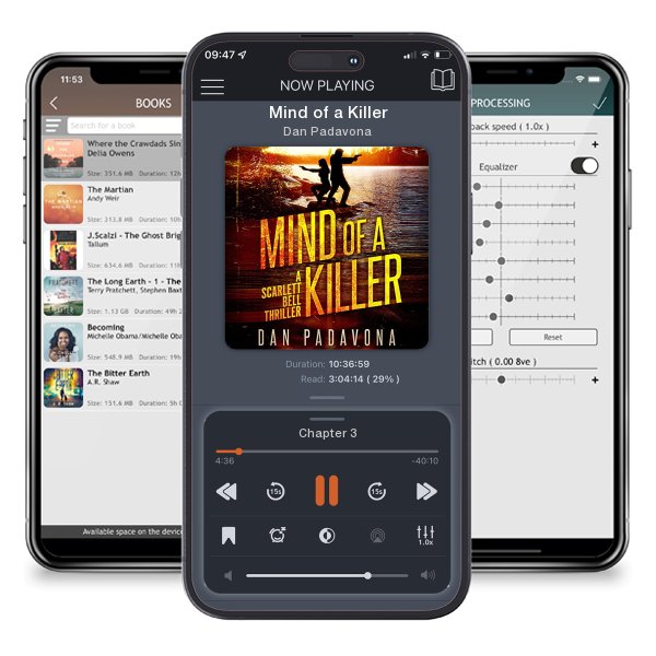 Download fo free audiobook Mind of a Killer by Dan Padavona and listen anywhere on your iOS devices in the ListenBook app.