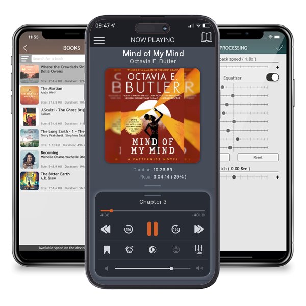 Download fo free audiobook Mind of My Mind by Octavia E. Butler and listen anywhere on your iOS devices in the ListenBook app.