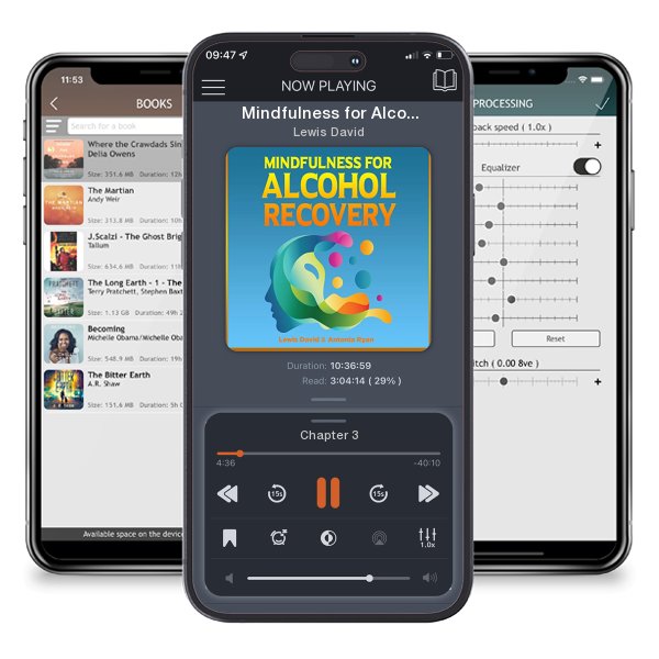 Download fo free audiobook Mindfulness for Alcohol Recovery by Lewis David and listen anywhere on your iOS devices in the ListenBook app.