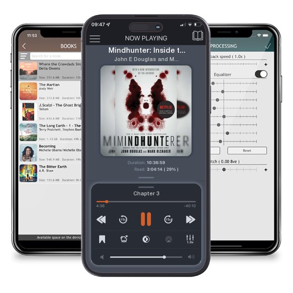 Download fo free audiobook Mindhunter: Inside the Fbi's Elite Serial Crime Unit (Media... by John E Douglas and Mark Olshaker and listen anywhere on your iOS devices in the ListenBook app.