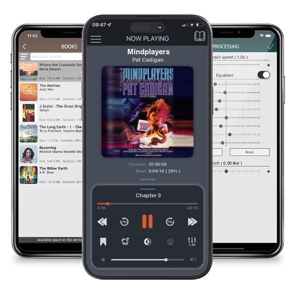 Download fo free audiobook Mindplayers by Pat Cadigan and listen anywhere on your iOS devices in the ListenBook app.