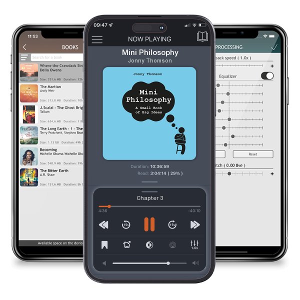 Download fo free audiobook Mini Philosophy by Jonny Thomson and listen anywhere on your iOS devices in the ListenBook app.