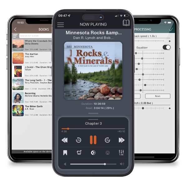 Download fo free audiobook Minnesota Rocks & Minerals: A Field Guide to the Land of... by Dan R. Lynch and Bob Lynch and listen anywhere on your iOS devices in the ListenBook app.