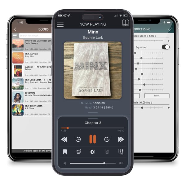 Download fo free audiobook Minx by Sophie Lark and listen anywhere on your iOS devices in the ListenBook app.