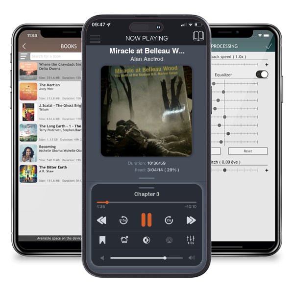 Download fo free audiobook Miracle at Belleau Wood by Alan Axelrod and listen anywhere on your iOS devices in the ListenBook app.