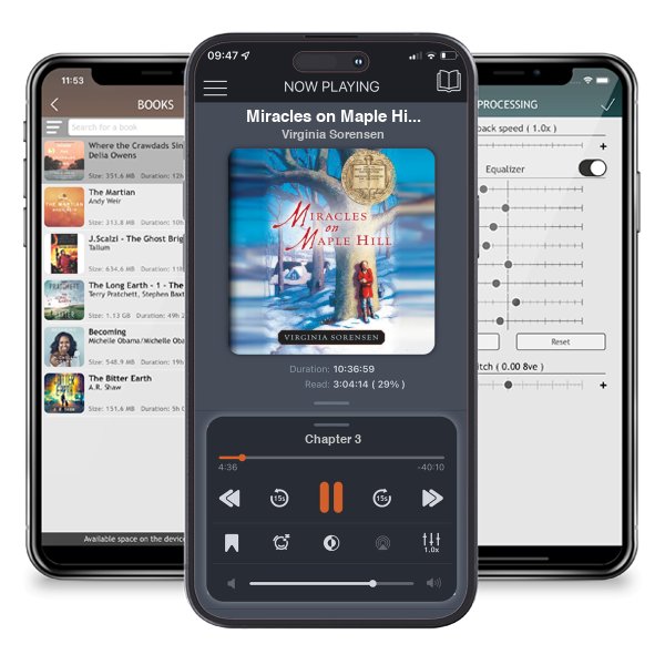 Download fo free audiobook Miracles on Maple Hill by Virginia Sorensen and listen anywhere on your iOS devices in the ListenBook app.