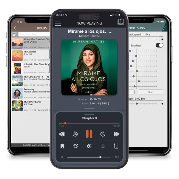 Descargar audiolibro gratis Mírame a los ojos: No es tan difícil entendernos by Míriam Hatibi y escuchar en cualquier lugar en sus dispositivos iOS en la aplicación ListenBook.