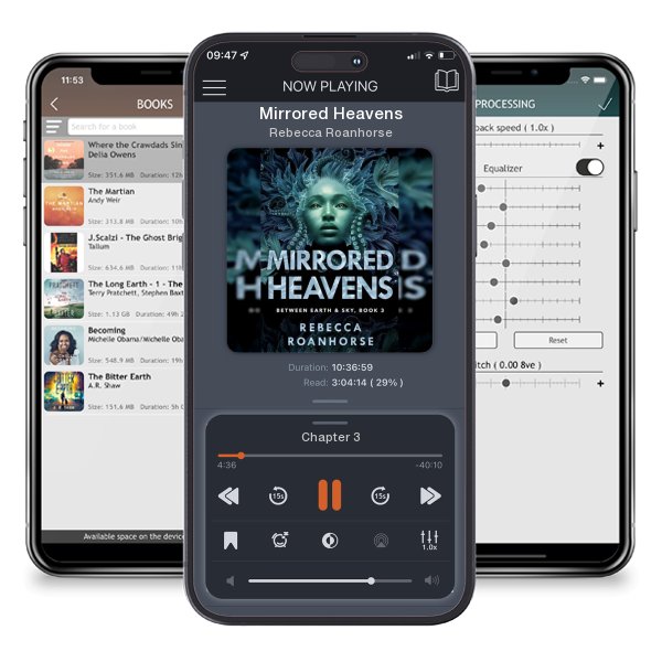 Download fo free audiobook Mirrored Heavens by Rebecca Roanhorse and listen anywhere on your iOS devices in the ListenBook app.