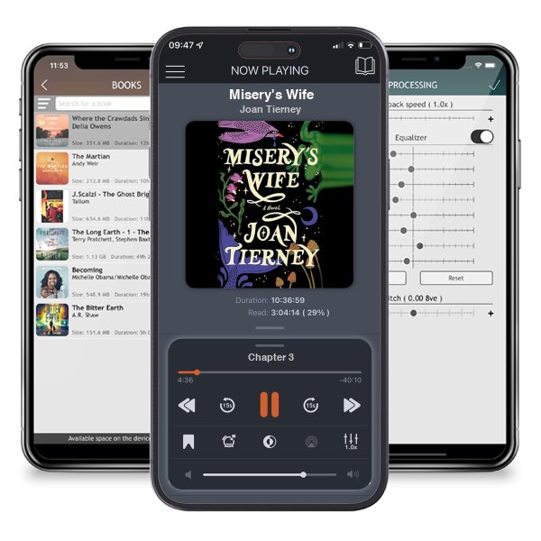 Download fo free audiobook Misery\'s Wife by Joan Tierney and listen anywhere on your iOS devices in the ListenBook app.