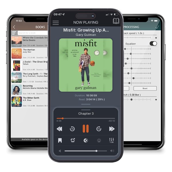 Download fo free audiobook Misfit: Growing Up Awkward in the '80s by Gary Gulman and listen anywhere on your iOS devices in the ListenBook app.
