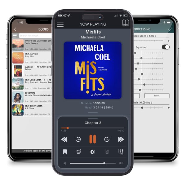 Download fo free audiobook Misfits by Michaela Coel and listen anywhere on your iOS devices in the ListenBook app.