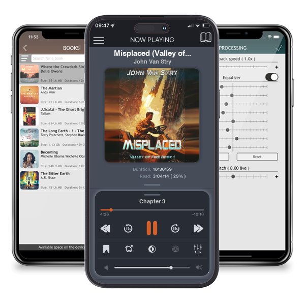 Download fo free audiobook Misplaced (Valley of Fire Book 1) by John Van Stry and listen anywhere on your iOS devices in the ListenBook app.