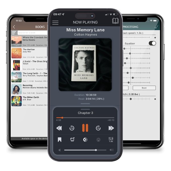 Download fo free audiobook Miss Memory Lane by Colton Haynes and listen anywhere on your iOS devices in the ListenBook app.