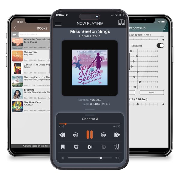 Download fo free audiobook Miss Seeton Sings by Heron Carvic and listen anywhere on your iOS devices in the ListenBook app.