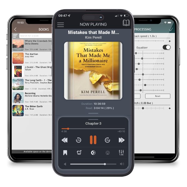Download fo free audiobook Mistakes that Made Me a Millionaire: How to Transform Setbacks into Extraordinary Success by Kim Perell and listen anywhere on your iOS devices in the ListenBook app.