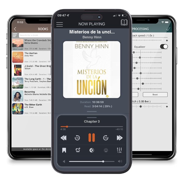 Descargar audiolibro gratis Misterios de la unción / Mysteries of the Anointing by Benny Hinn y escuchar en cualquier lugar en sus dispositivos iOS en la aplicación ListenBook.