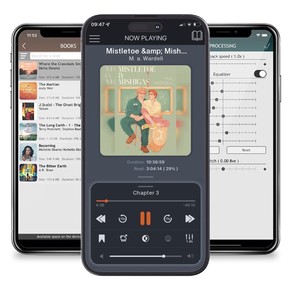 Download fo free audiobook Mistletoe & Mishigas: Teachers in Love: Book 2 by M. a. Wardell and listen anywhere on your iOS devices in the ListenBook app.