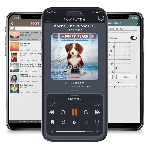 Download fo free audiobook Mocha (The Puppy Place #29) by Ellen Miles and listen anywhere on your iOS devices in the ListenBook app.