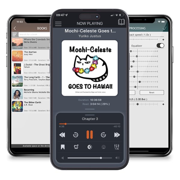 Download fo free audiobook Mochi-Celeste Goes to Hawaii by Yuriko Justus and listen anywhere on your iOS devices in the ListenBook app.